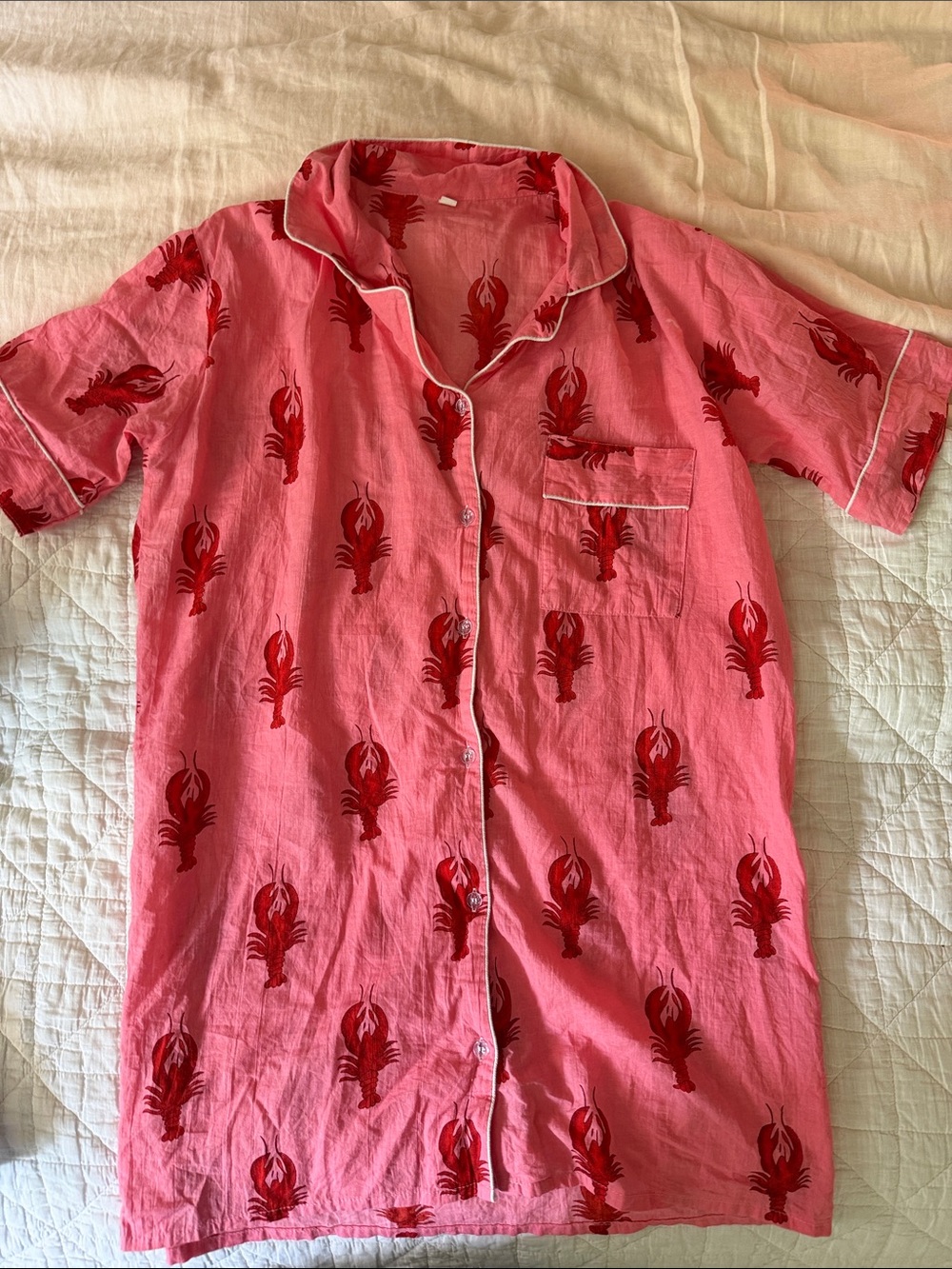 Lobster sleep shirt